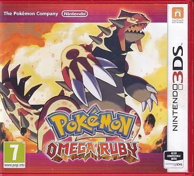 Pokemon Omega Ruby - Nintendo 3DS Spil (B Grade) (Genbrug)